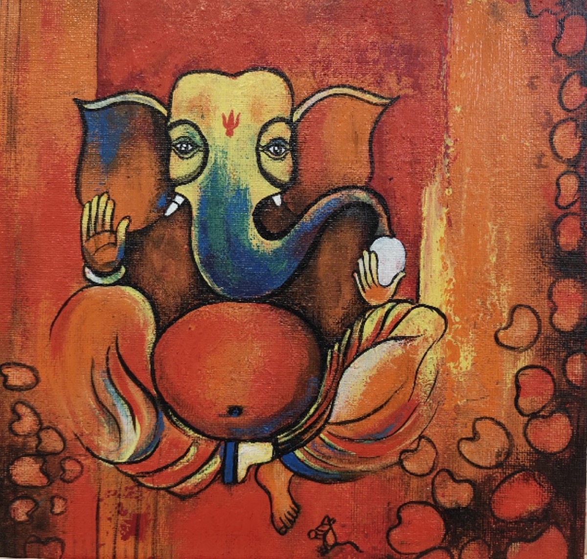 Ganesha Painting 3